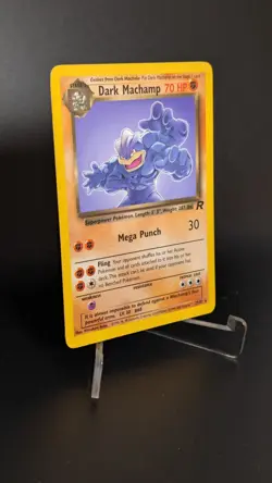 Dark Machamp - Team Rocket Unlimited 27/82 - Pokemon TCG (Vintage WoTC) - LP - Image 2