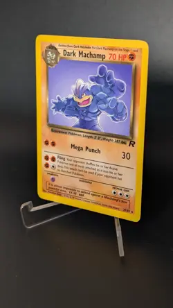 Dark Machamp - Team Rocket Unlimited 27/82 - Pokemon TCG (Vintage WoTC) - LP - Image 3
