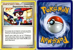 Pokemon Card - Department Store Girl 85/99 Arceus Uncommon Moderately Played - Image 3