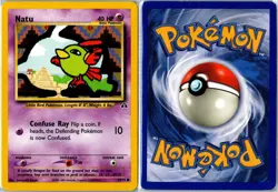 Pokemon Card - Natu 59/75 Neo Discovery Common Lightly Played - Image 3