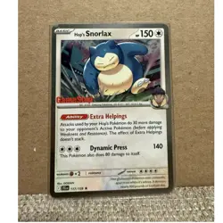 Hop's Snorlax 117/159 GameStop Cosmos Holo Rare English - Image 1
