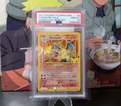 PSA 10 Charizard 4/102 Holo Celebrations Classic Coll Pokemon 2021 - Image 1