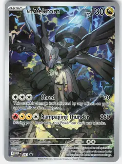 Pokemon N's Zekrom 031 Holo ME: Mega Evolution Promo K - Image 1