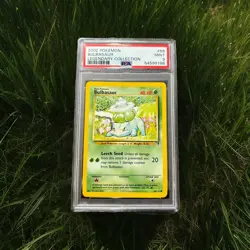 2002 Pokemon Legendary Collection Bulbasaur Non-Holo #68 - PSA 9 MINT - Image 1