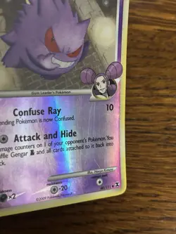 Gengar GL 40/111 Rising Rivals Reverse Holo Pokemon TCG - Image 3