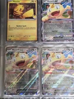 Pokemon Binder LOT IR, EX , PROMO & MORE! ✨Clefairy IR POF✨ READ DESC ⬇ - Image 3