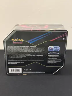GALARIAN ARTICUNO Pokemon 2023 Collectors Crown Zenith Tin Sealed - Image 3