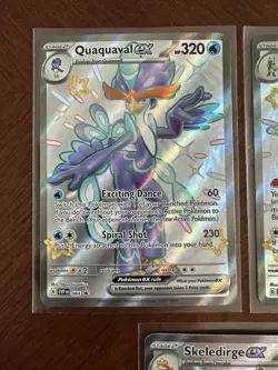 Pokemon Quaquaval EX 084 Skeledirge EX 081 Meowscarada 078 Black Star Promos NM - Image 3