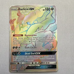 Pokemon Darkrai GX 158/147 SM-Burning Shadows Secret Rare Full Art Holo ENG - Image 1