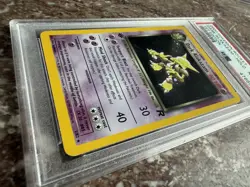 2000 Pokemon Team Rocket Holo Rare Dark Alakazam First Edition 1/82 PSA 8.5 🔥 - Image 4