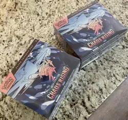 Pokemon TCG Chaos Rising Elite Trainer Box Sealed Lot of 2 - Image 1