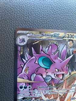 Pokemon Team Rocket"s Nidoking ex HP 330. 223/182 - Image 2