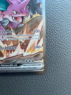 Pokemon Team Rocket"s Nidoking ex HP 330. 223/182 - Image 4