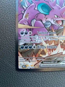 Pokemon Team Rocket"s Nidoking ex HP 330. 223/182 - Image 5