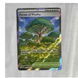 Forest of Vitality 109/088 Perfect Order Full Art Stadium Holo NM Pokemon - Image 1