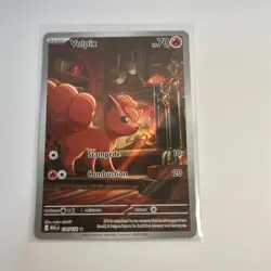 Pokemon Vulpix 138/132 Me01: Mega Evolution Illustration Rare Full Art Holo - Image 1