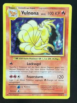 Vulnona 15/108 Holo XY Evolutions Deutsch Exc Pokemon - Image 1