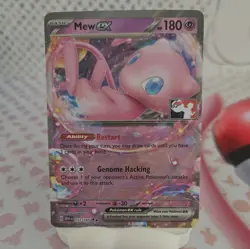 Pokemon TCG - Mew EX 151/165 - 151 - Play Prize Pack Stamped - Image 1
