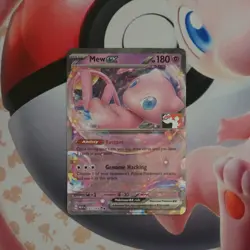 Pokemon TCG - Mew EX 151/165 - 151 - Play Prize Pack Stamped - Image 3