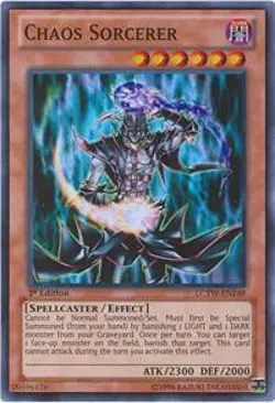 Chaos Sorcerer LCYW-EN248 Legendary Collection 3: Yugi's World Yu-Gi-Oh NM CY17 - Image 1