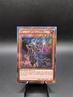 Legendary Six Samurai - Kizan (Platinum Secret Rare) RA03-EN249 Yu-Gi-Oh NM - Image 1