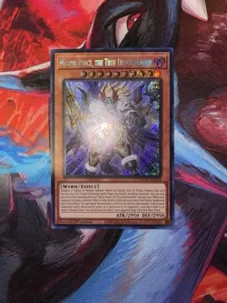 Yugioh! Master Peace, the True Dracoverlord DOOD-EN018 Secret Rare 1st NM - Image 1