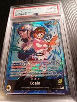 Koala Alt Art Leader PSA 10 OP12-081 Legacy Of The Master One Piece Card - Image 3