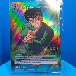 Sealed Yusuke Urameshi (Release Event Winner) -UE13BT: Yu Yu Hakusho Union Arena - Image 1