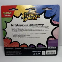 Pokemon TCG Mega Evolution Ascended Heroes Promo Komala Card & Coin Kit English - Image 4