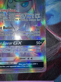 Pokemon TCG Glaceon GX Secret Rare Card 159/156 (See Description) - Image 4
