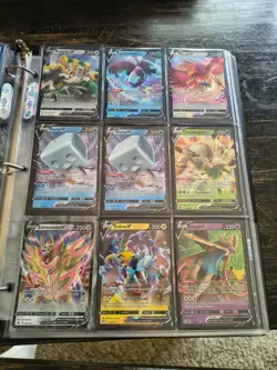 GX,V Max,VStar,V Pokemon card binder NM - Image 3