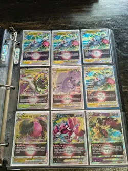 GX,V Max,VStar,V Pokemon card binder NM - Image 5