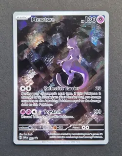 Mewtwo 052 Black Star Promo Holo 151 UPC Ultra Premium Collection Card - Image 1