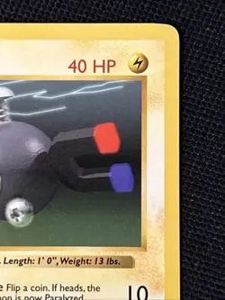 Magnemite 53/102 (1st Edition) *Near Mint* (Shadowless) ‘Never Played Card’ - Image 4
