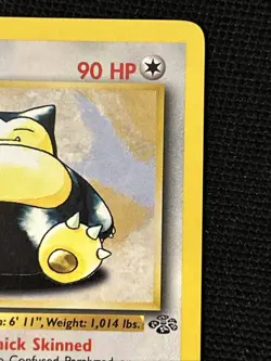 Pokemon Snorlax 27/64 (1st Edition) *Near Mint* Jungle ‘Never Played Card’ - Image 4