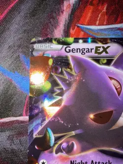 Gengar EX Ultra Rare Card 34/119 2014 XY Phantom Forces LP-MP - Image 2