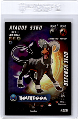 Pokemon Card Mega Evolutions Houndoom - Image 1