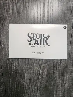 MTG Secret Lair: Chaos Vault Inked Rainbow Foil Edition SEALED - Image 1