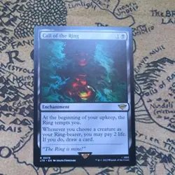 Call of the Ring - Lord of the Rings - Magic The Gathering MTG - Image 1
