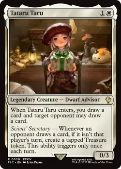 MTG Tataru Taru [FINAL FANTASY Commander] Near Mint Magic - Image 1