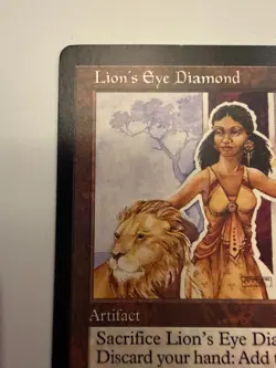 Lion's Eye Diamond - 1996 Mirage - Magic the Gathering - Image 2