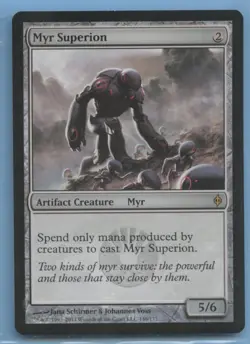 MTG: New Phyrexia: Myr Superion - Image 1