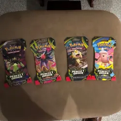 Pokemon TCG Perfect Order Booster Packs Lot of 4 English - Image 1