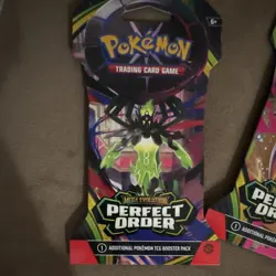 Pokemon TCG Perfect Order Booster Packs Lot of 4 English - Image 3