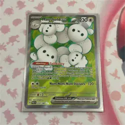 Maushold ex 233/182 Sv04: Paradox Rift Holo Ultra Rare Pokemon TCG - Image 1