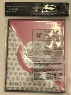 NEW Sealed - Ultra Pro 4-Pocket Portfolio - Pokemon Cards - Pink EEVEE - Image 3