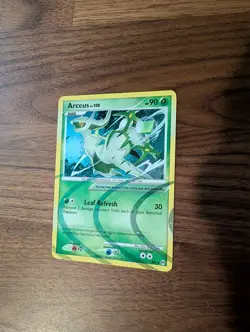 Pokemon Arceus AR2 2009 Holo Rare Platinum Arceus LP - Image 1