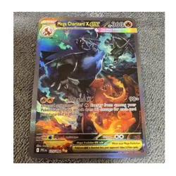 * FAN ART * - Mega Charizard X Ex - with texture - high quality- - Image 1