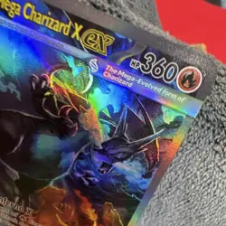 * FAN ART * - Mega Charizard X Ex - with texture - high quality- - Image 3