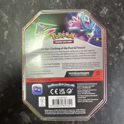 Pokemon Tcg Iron Leaves Ex Paradox Clash Collection Tin Brand New Sealed Uk - Image 2